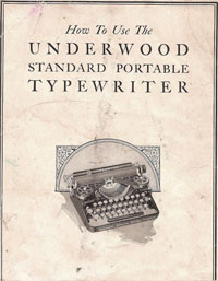 underwood 3 manual
